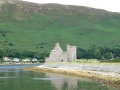 Lochranza Castle on Isle of Arran Scotland 06-08-2009